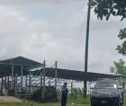 Finca en la que fue reportado el enfrentamiento armado.