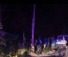 Escena donde fueron encontrados sin vida dos hombres en la comunidad de La Venta, en las afueras de Teguciglapa.