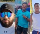 Imagen de los tres hombres que murieron en el violento ataque en la aldea Roma.