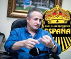 Elías Burbara, presidente del Real España, en entrevista con LA PRENSA.