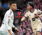 Así marcha la tabla de goleadores de la Liga Española 2025-2026. Le respiran de cerca a Mbappé tras doblete y Lamine Yamal se luce con golazo.