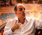 Daniel Otero, presidente del Marathón, evidenció su enfado contra el arbitraje.