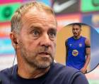 Hansi Flick confirmó la baja de Raphinha tras su lesión en los amistosos con Brasil.