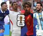 Francia, España, Inglaterra y Argentina se clasificaron a las semifinales del Mundial 2026.
