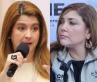 Cossette López y Ana Paola Hall, consejeras del <b>Consejo Nacional Electoral (CNE).</b>