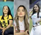 El primer partido de la triangular Real España vs Olimpia es adornado por hermosas chicas que robaron miradas en el estadio Morazán.