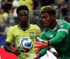 Vinicius Junior es la máxima figura en el ataque de la selección de Brasil.