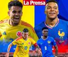 Colombia y Francia juegan este domingo en Estados Unidos,