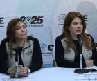 Consejeras del CNE, Ana Paola Hall y Cossette López Osorio.