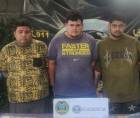 Los tres capturados fueron remitidos a la Fiscalía para continuar el proceso de ley.
