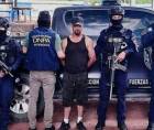 <b>Zacarías Antonio Antúnez Padilla siendo capturado por agentes policiales en Francisco Morazán. </b>