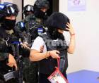 La exfiscal Francia Sofía Medina llegó este miércoles a los Juzgados de San Pedro Sula para conocer el fallo tras el juicio en su contra por el caso de la sustracción millonaria de fondos del Banco Central de Honduras.
