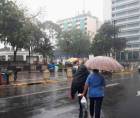 Las lluvias persistirán al menos durante las próximas 24 horas en la zona norte del país.