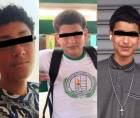 Foto en vida de Carlos Vásquez Suazo, Geral Padilla Castro y Jonathan Hernández Moreno, estudiantes del colegio Perla del Ulúa, del municipio de El Progreso, Yoro, que fueron ultimados por pandilleros, según versiones de la Policía.