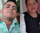 Fotografías en vida de las dos personas que fallecieron en el accidente de motocicleta registrado la noche del viernes en Marcovia.