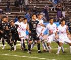 Olimpia y Motagua firmaron un empate 2-2 en el amistoso en New Orleans.