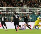 El festejo de Luis Romo tras el gol que tiene ganando a México ante Corea del Sur.