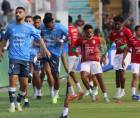 Motagua y Marathón igualaron 1-1 en la ida disputada en el Morazán de San Pedro Sula.