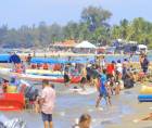 Las playas de Tela y Puerto Cortés, Omoa registraron afluencia regular de visitantes durante el feriado Morazánico.