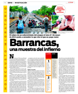 'La Bestia” se descarrila y mata al menos a cuatro hondureños