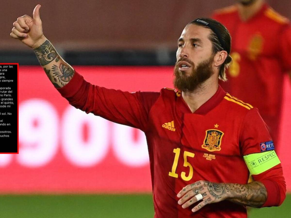 Sergio Ramos tras no ser convocado con España para el Mundial: “Desgraciadamente tendré que verlo desde mi casa”