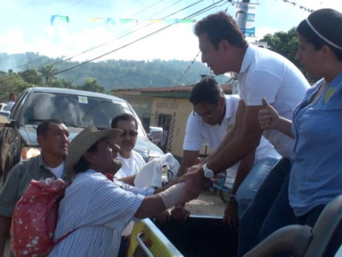 Honduras: Salvador Nasralla en Puerto Cortés