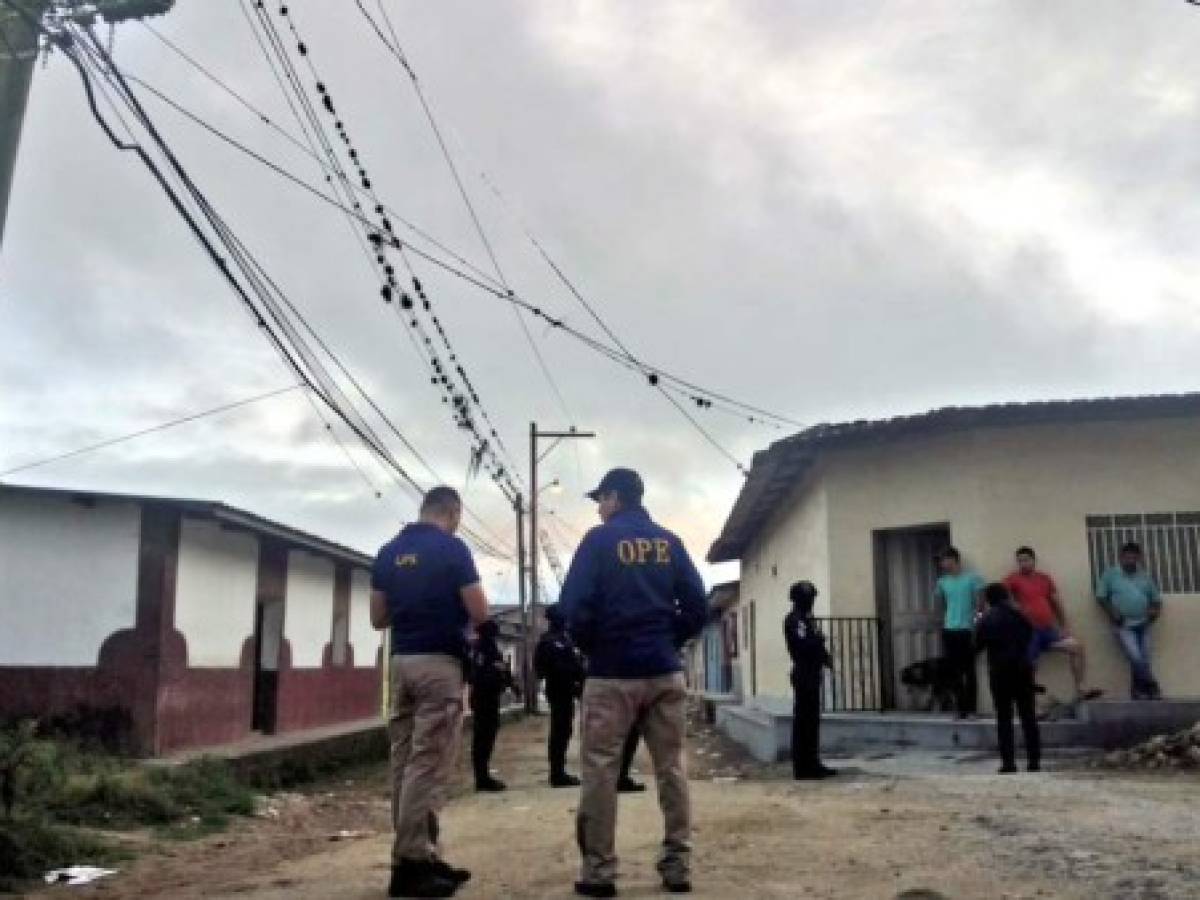 Ejecutan allanamientos y órdenes de captura en el oriente de Honduras