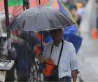 Imagen referencial de archivo de las lluvias en San Pedro Sula.