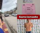 Imagen de la persecución, de la infracción y del menor detenido en La Paz.