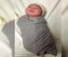 La hermosa recién nacida llegó al mundo a las 6:31 de la mañana.