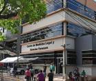 Edificio de Medicina Forense en Tegucigalpa. Imagen de archivo.