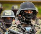 Fotografía a miembros de las Fuerzas Armadas de Honduras.