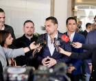 El presidente del Congreso Nacional, <b>Tomás Zambrano.</b>