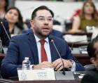 Jorge Cálix, diputado de la bancada del Partido Liberal, durante una sesión legislativa.