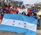 Fotografía a parte de la comunidad hondureña beneficiaria del TPS en Estados Unidos, cancelado en 2025.