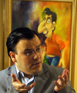 Aunque lo dibuje feo, Lobo lo alaba