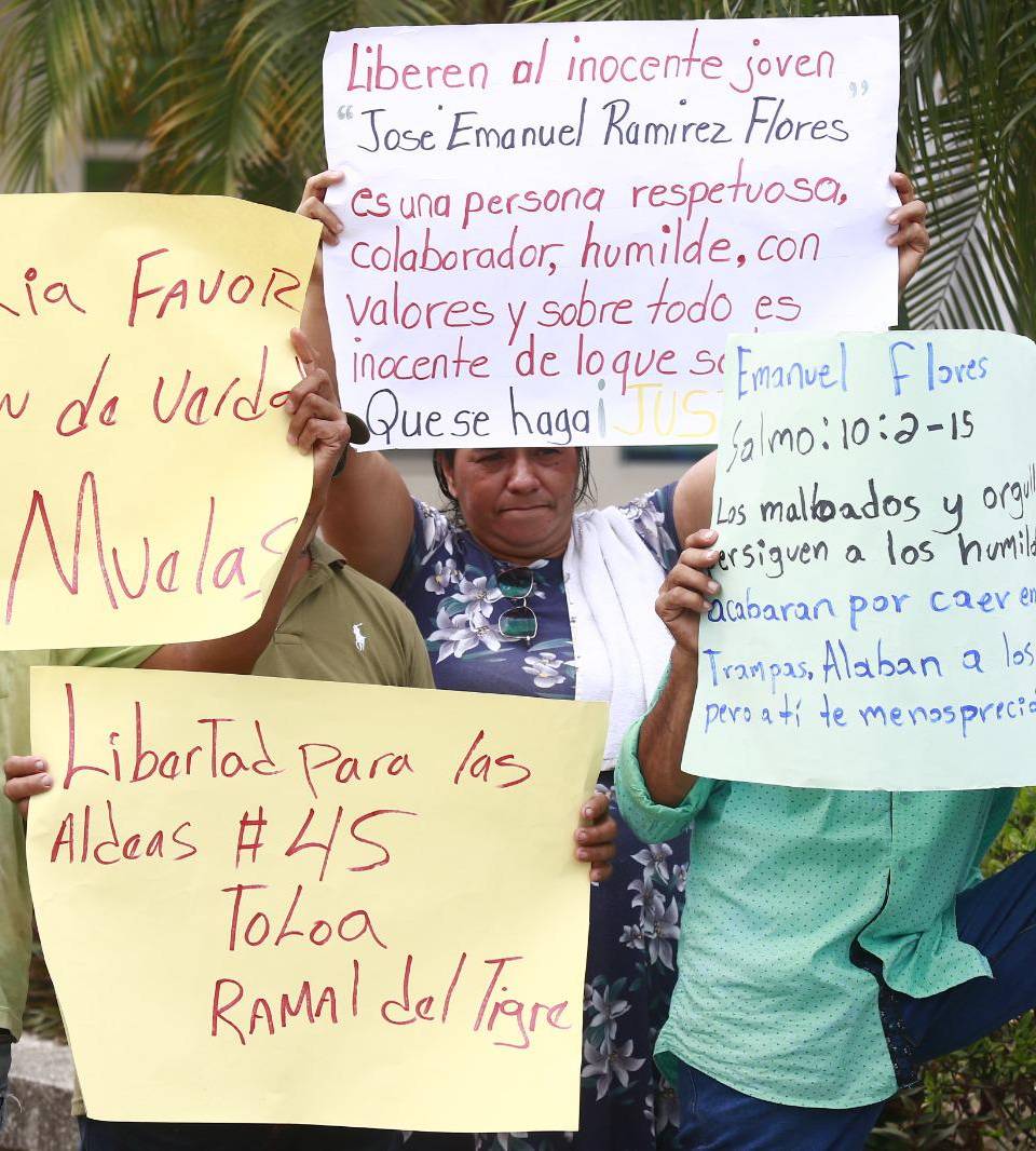 Campesinos de El Progreso protestaron para exigir respuestas por las detenciones de varios jornaleros.