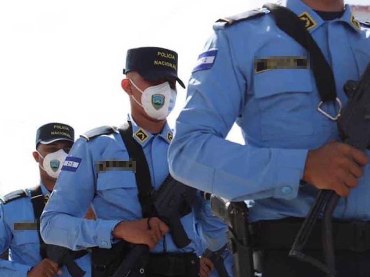 Policías de escala básica piden al gobierno cumplir promesa de aumento salarial