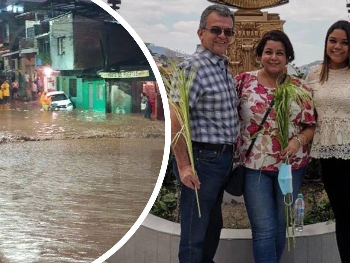 “La escuchaba crujir”: doctora y familia pierden casa por lluvias en Tegucigalpa