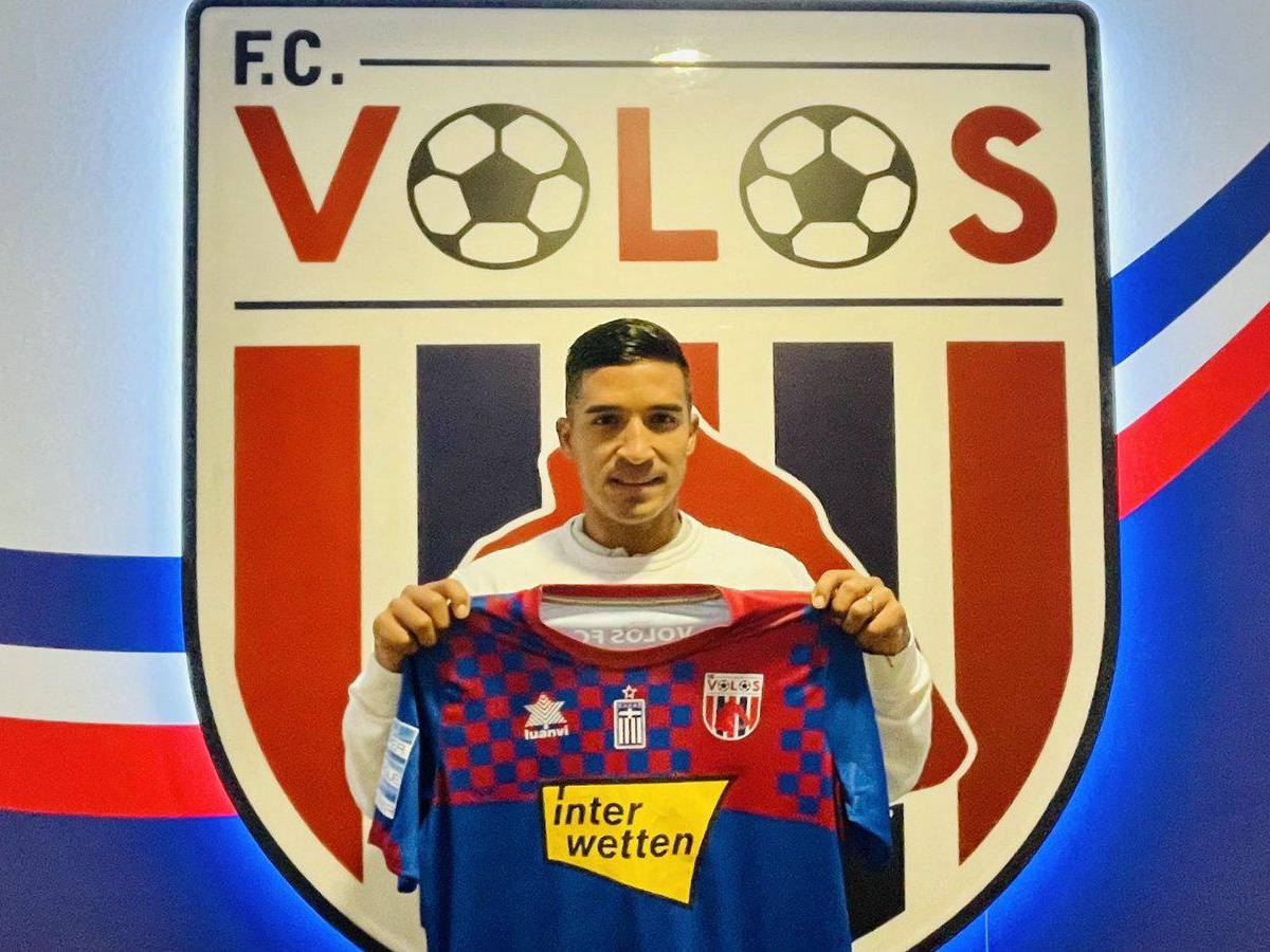 ¿Cuándo debuta? Michaell Chirinos, presentado por el Volos de Grecia