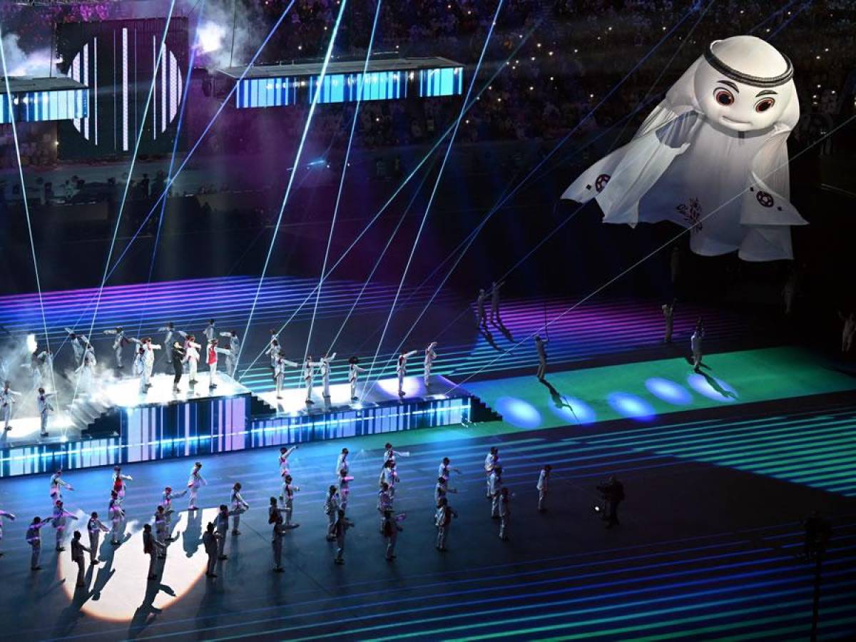 La apertura del Mundial de Qatar 2022 fue un éxito en el estadio Lusail.