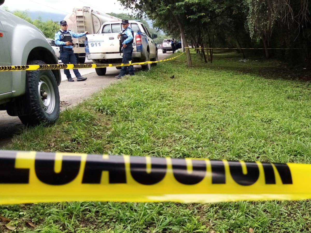 Hallan muerta a mujer en Anillo Periférico de San Pedro Sula