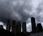 Un día nublado en Tegucigalpa.