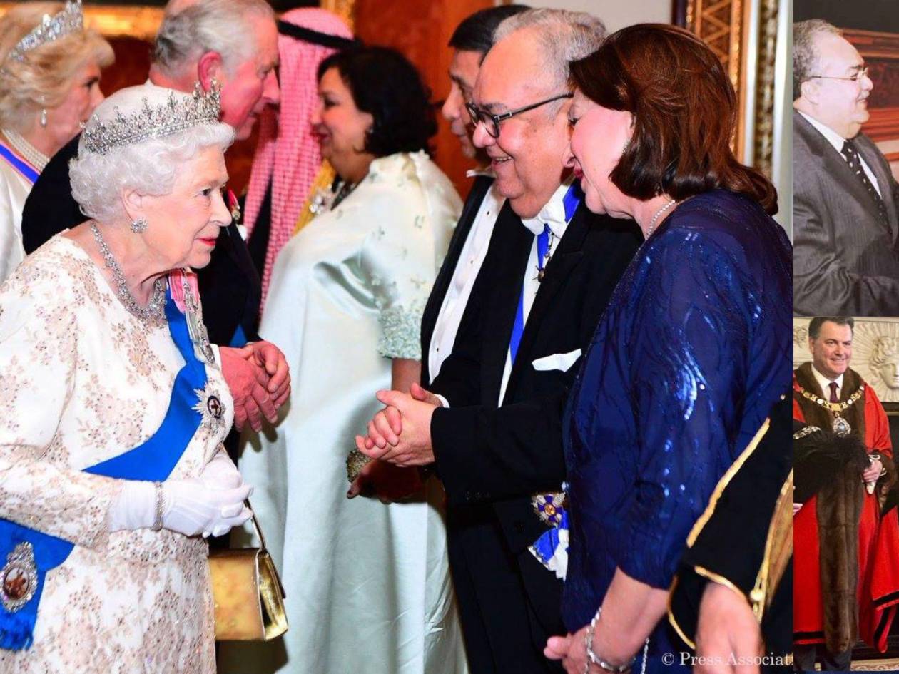 En su rol como Embajador en Reino Unido, llegó a ese puesto el 28 de enero de 2008. Desde entonces y a la fecha a compartido con reconocidas figuras.