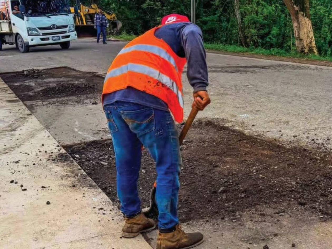 En las vías hacia Tela, La Ceiba y Trujillo, la SIT informó que ha realizado trabajos de mantenimiento.