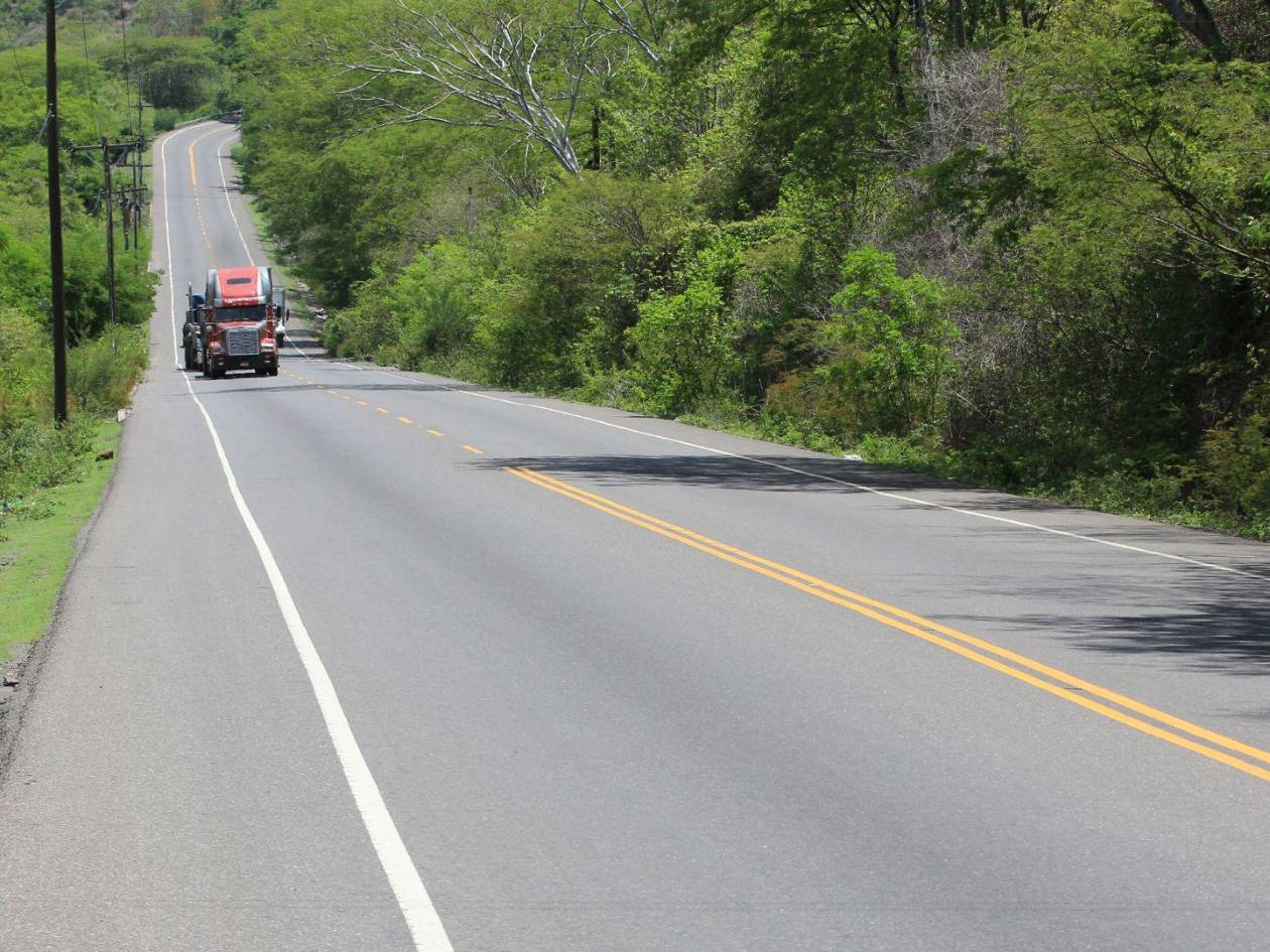 Hacia Nacaome, El Amatillo y El Salvador, la arteria vial se encuentra en buen estado.