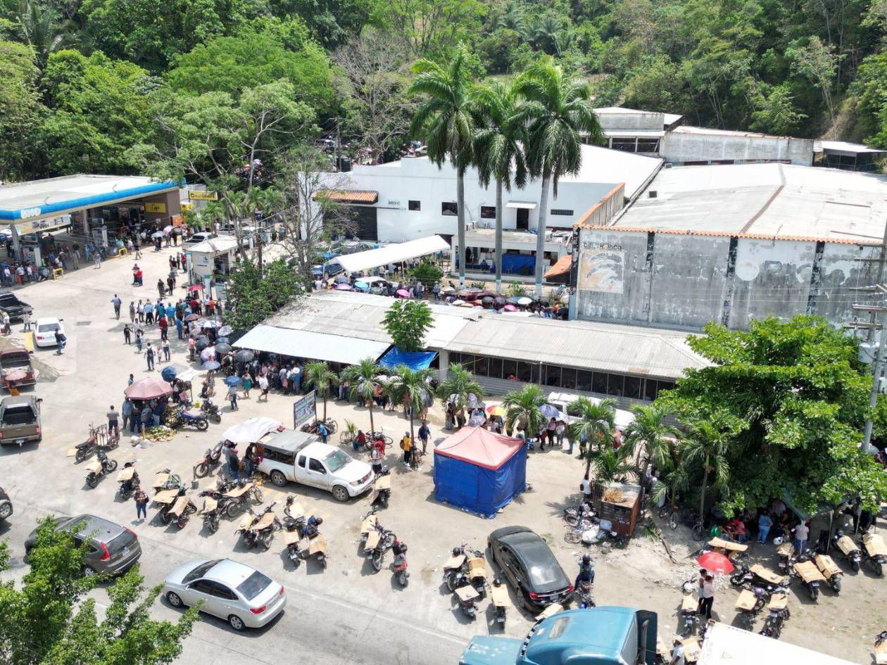 En este edificio funcionaba la sede principal de Koriun, en Choloma, donde se concentraba la mayoría de sus inversionistas.