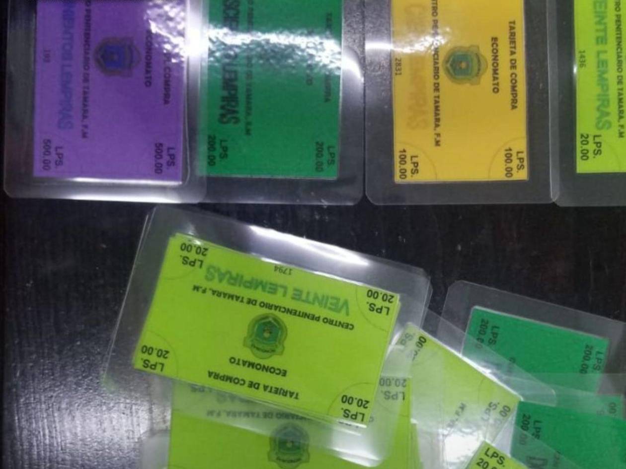 Instalaciones del centro penal de Támara, donde autoridades suspendieron el uso de tarjetas tras detectarse un desfalco millonario en los economatos.