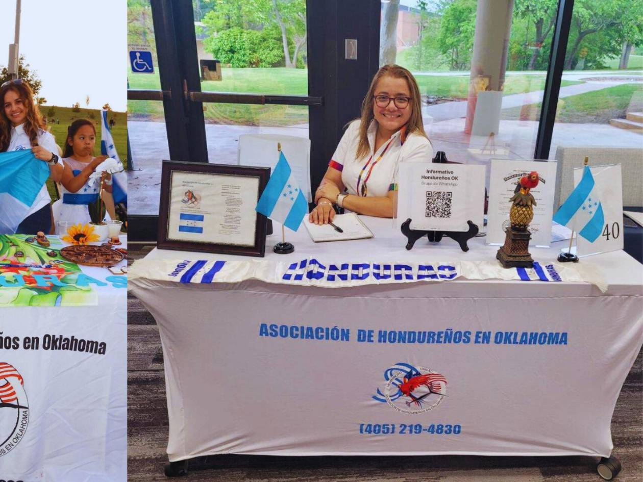 La hondureña Anita Menjívar es la guía de los hondureños en Oklahoma.