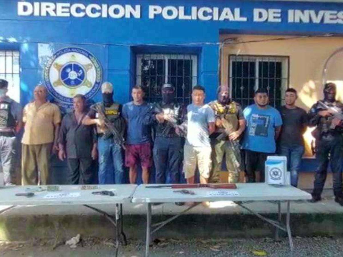 Caen Los Sevilla, banda que desarmó a agentes de DPI en Jutiapa